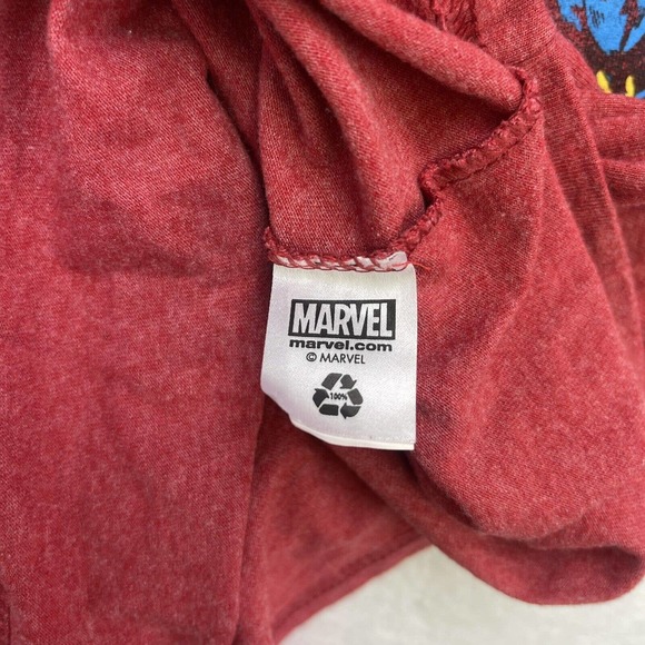 Disney Store Marvel Shirt Womens Small S Red V Neck She Hulk Dare Devil Thor - Picture 10 of 12